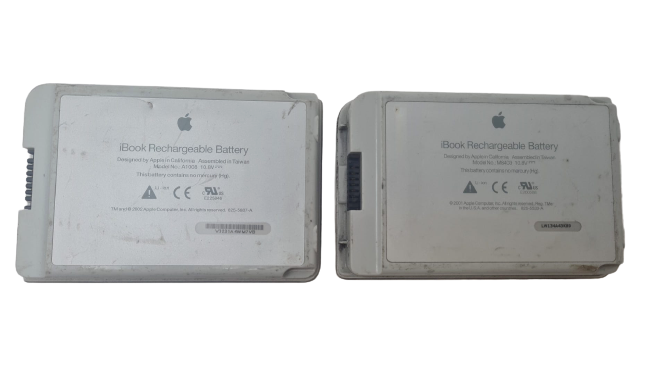 2 Lot Battery For Apple iBook G3 G4 12" in A1061 A1008 M9337 M8403 M8433 As Is