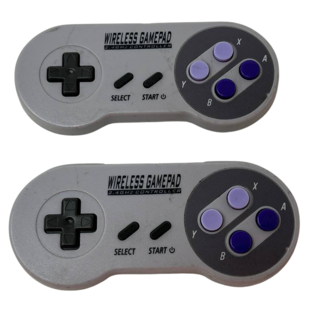 Lot of 2 Premium Wireless Gamepad 2.4 GHz Controller MR1809WL Joystick Only