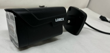 Lorex Fixed Lens Bullet Camera 4K 8MP 30FPS Listen in Audio Night Vision EXTERIO