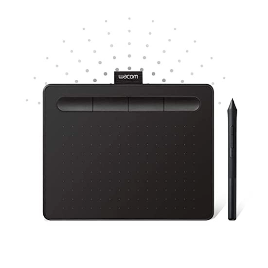 Wacom Intuos CTL-4100WL Wireless Drawing Graphics Tablet with Pen 8"