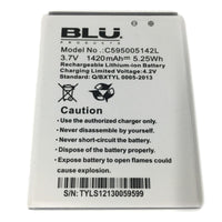 Battery C595005142L For BLU Star JR S350 Original Replacement Part 1420mAh OEM
