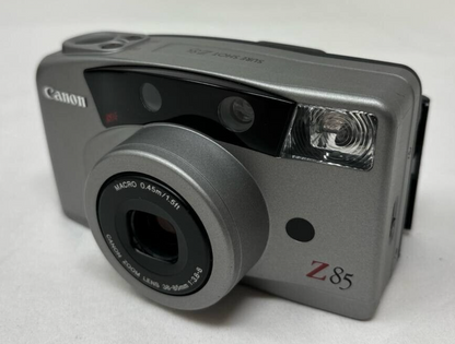 Canon Z85 Sure Shot Z85 Compact Camera Zoom 35mm Lens Shutter VINTAGE READ