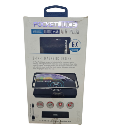 Power Bank Magnetic Charger Wireless 10,000 mAh Extra External Universal Battery