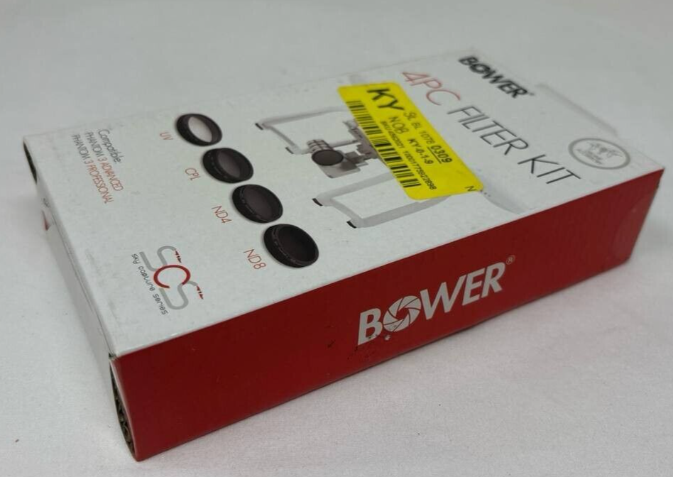 4 Pack Bower Sky Capture Series  Filter for Phantom 3 Professional & Advanced