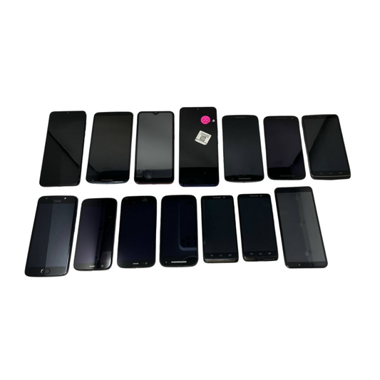 14 Lot Mixed Smartphone  Moto G G3 Pure Nexus Samsung Galaxy S22 Ultra Repair