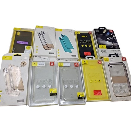 10 Lot Baseus Case for iPhone X XS XR 7 8 Samsung Galaxy S8 Wholesale Deal OEM