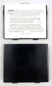 Battery SCP-26LBPS 600mAh Replacement For Sanyo Katana II 6650 Original Black
