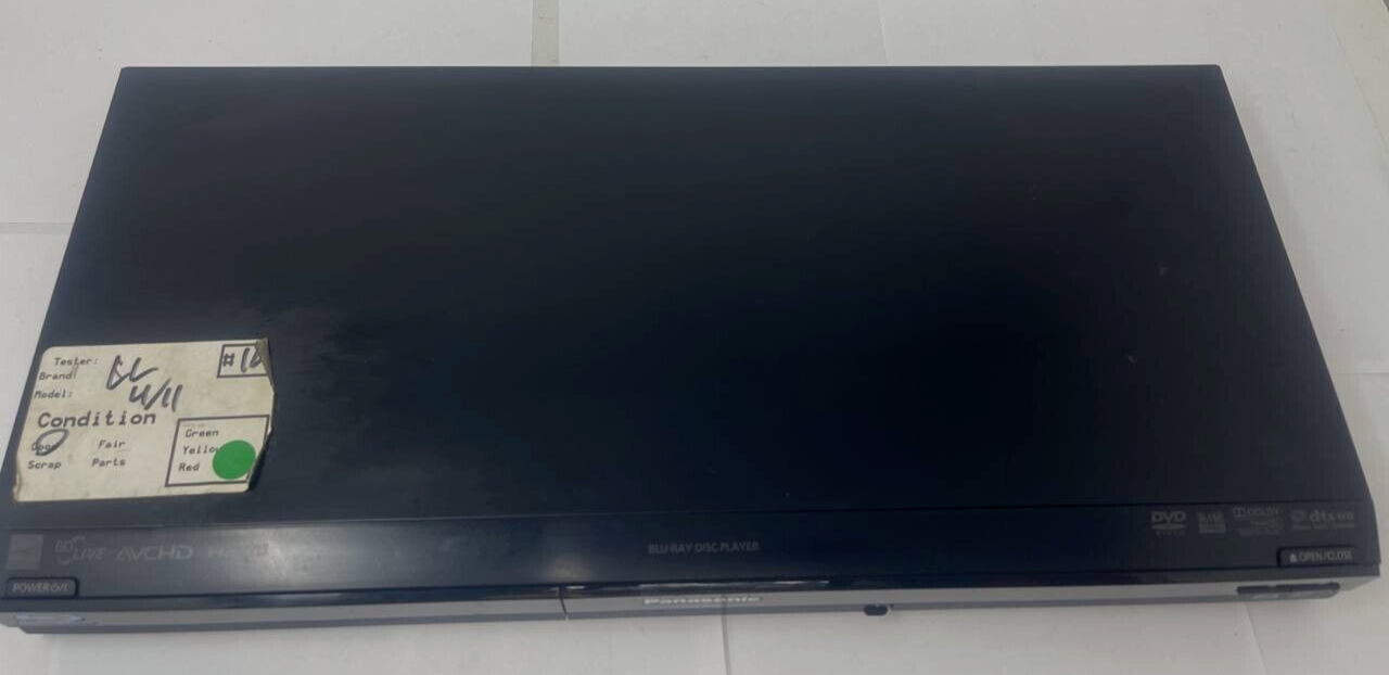 Panasonic DMP-BD65 Blu-Ray Disc Player USB 2.0 Port Dolby DTS BD-ROM Profile 2