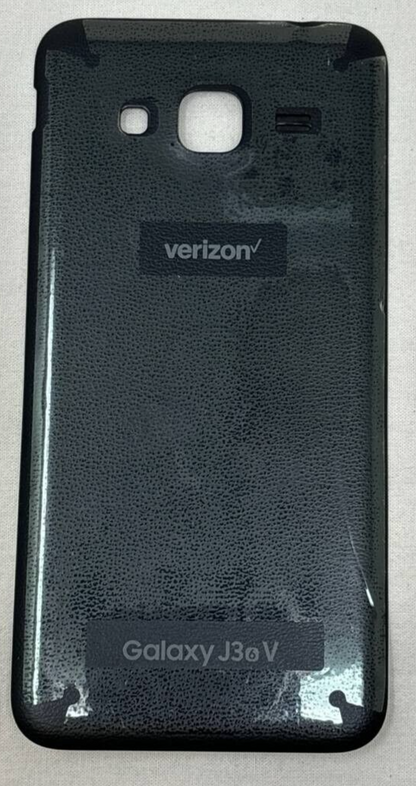 Back Door Replacement Samsung Galaxy J3 6V Verizon SM-J320 Battery Cover Black