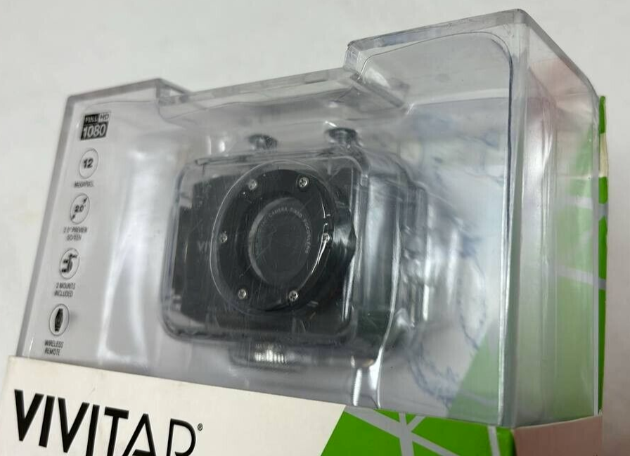 Vivitar DVR786HD Full HD 1080p Action Video Camera Camcorder USB Micro SD OEM