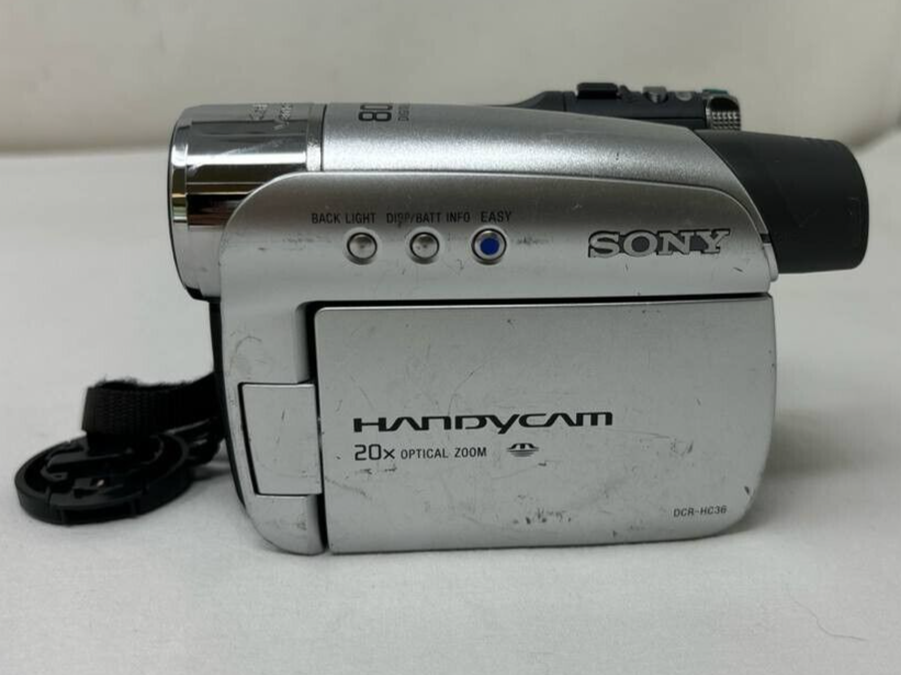 Sony DCR-HC36 Mini DV Camcorder Video Camera 20x Optical Zoom 2.5" Touch LCD