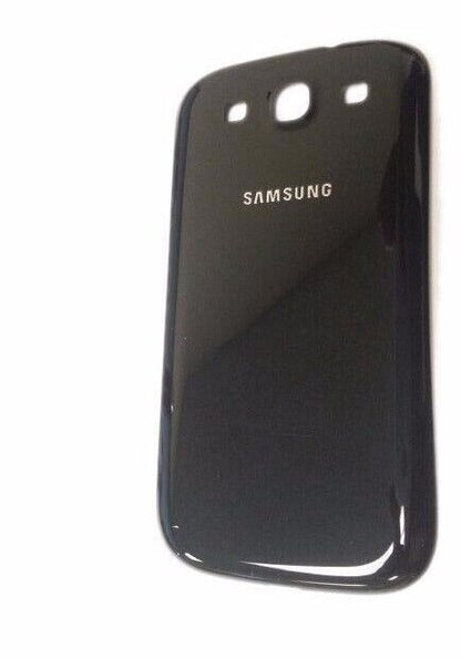 Back Door Fits Samsung Galaxy S3 T999 i9300 i9305 i9308 Black Battery Cover