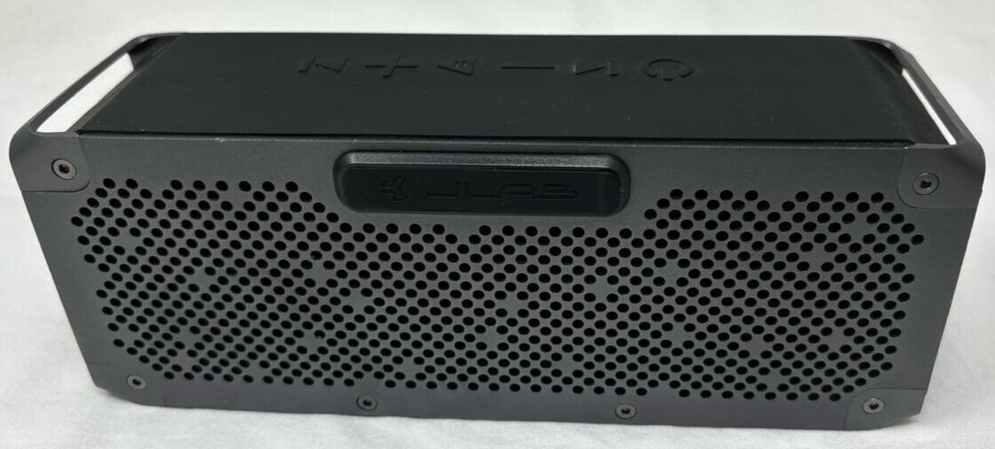 JLab Crasher XL Splashproof Portable Bluetooth Speaker Stereo Black Original