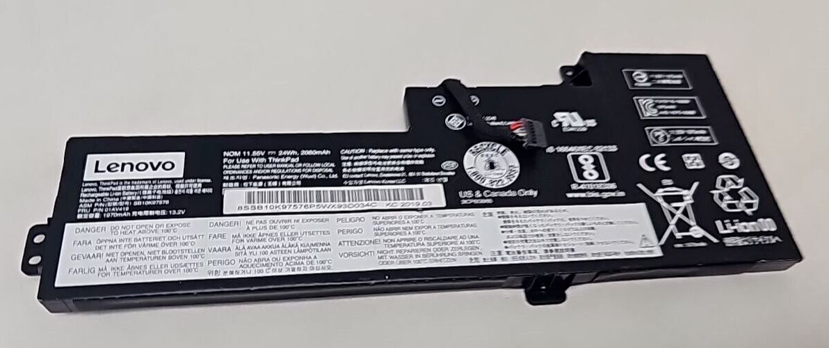 Lenovo Laptop Battery SB10K97576 for Lenovo ThinkPad T470 A475 T480 A485 TP25