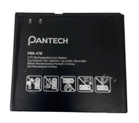 Genuine Battery PBR-47B Replacement For Pantech Vybe P6070 3.7V 1230mAh OEM