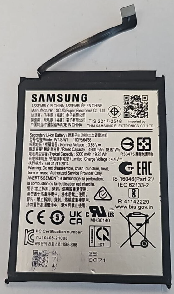 Samsung Battery WT-S-W1 For Samsung Galaxy A22 5G SM-A226B 3.85V 5000mAh OEM