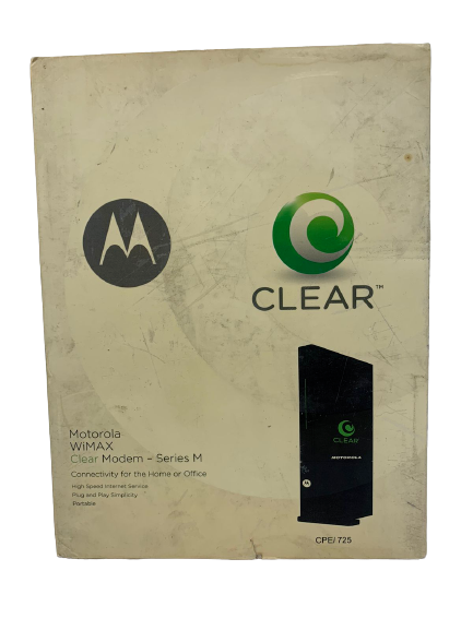 Motorola WiMAX Clear Modem Series M CPEi725 Broadband High Speed Connect