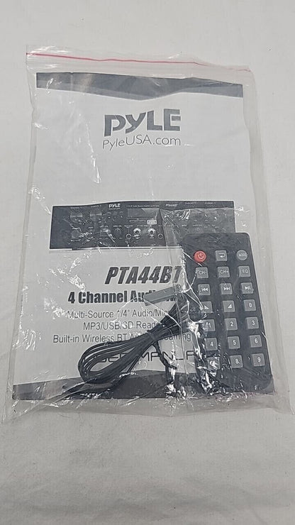 Pyle Bluetooth Remote Control for Home Audio Amplifier PTA44BT PDA7BU PPRE70BT