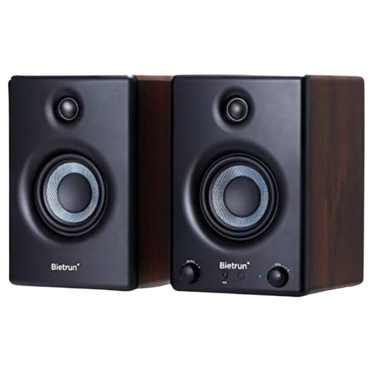 Bietrun YX01 4" Studio Monitors Pair 60W Bluetooth Stereo Speakers for PC TV