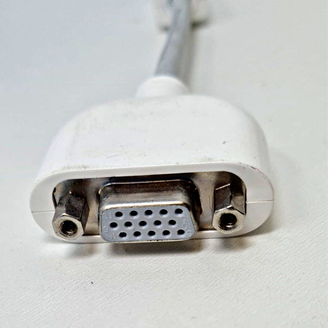 Display Adapter Connector Cable Apple Mini DVI to VGA  for Macbook M9320G/A OEM