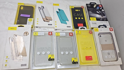 10 Lot Baseus Case for iPhone X XS XR 7 8 Samsung Galaxy S8 Wholesale Deal OEM