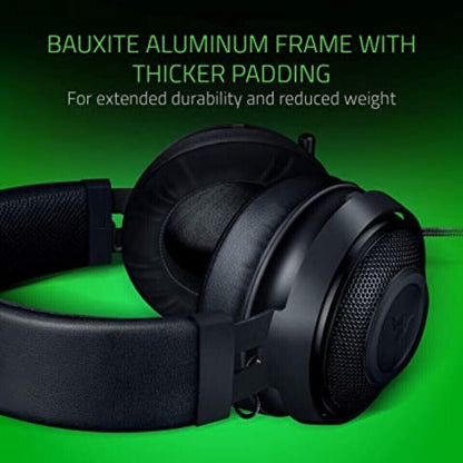 Razer Kraken 2019 Black Gaming Headset Wired Over the Ear Headphones PC OEM