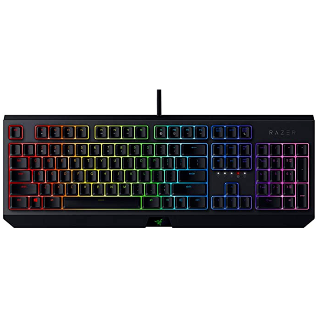 Razer Blackwidow Mechanical Gaming Keyboard Wired US RGB Backlit Black RZ03-0286