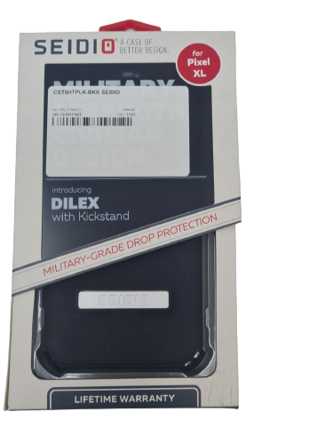 Seidio Case For Google Pixel XL Black Dilex Cover Kickstand Polycarbonate OEM