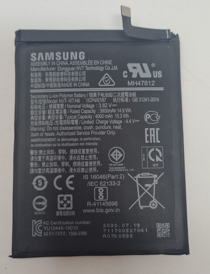 Battery NVT-WT-N6 for Samsung Galaxy A21 SM-S215DL SM-A215UZKATMK 3900 GENUINE