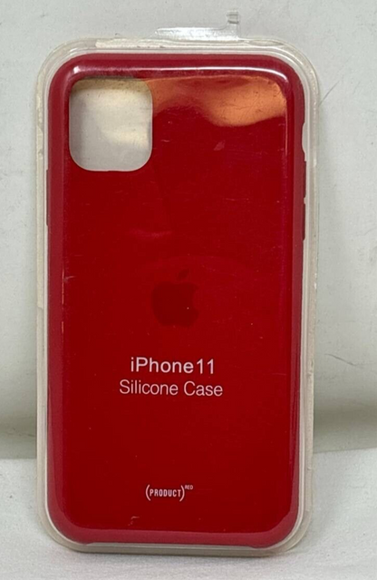 Red Silicone Case for Apple iPhone 11 XR Protective Back Cover MWY1RFE/A