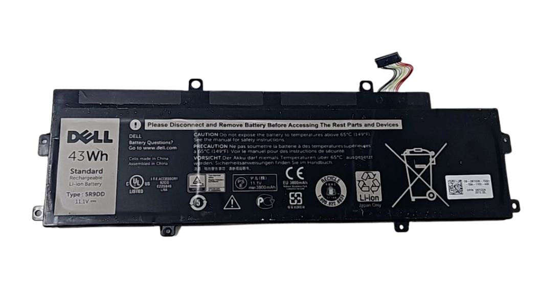 Dell 5R9DD Li-ion Battery 43Wh Replacement For Laptop Chromebook 11 3120 P22T