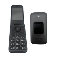 TCL Classic 4058R Flip Phone ATT&T Locked 4GB 2.8" Display 2 MP 4G LTE Gray
