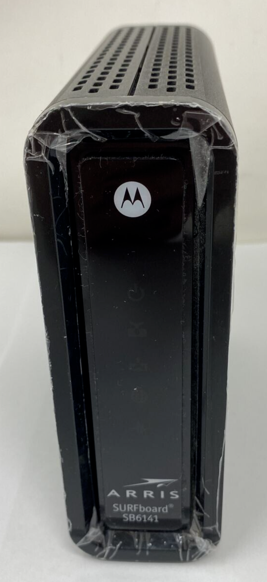 Motorola Arris SB6141 Wired Surfboard 8x4 Docsis 3.0 High Speed Cable Modem Home