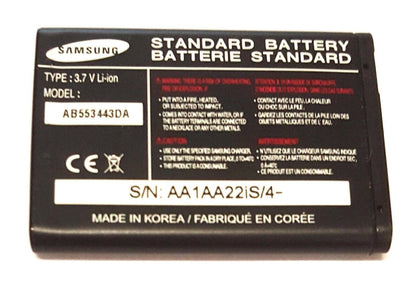 Battery AB553443DN DA 900mAh For Samsung SGH-A737 SGH-C416 SGH-C417 OEM