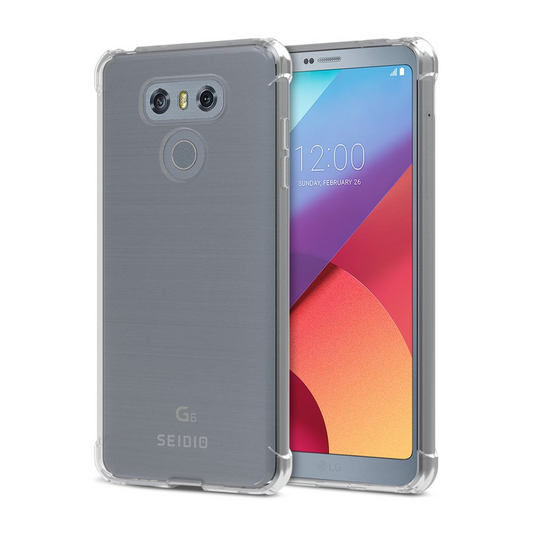 Hard Case for LG G6 Seidio Clear Protective Shockproof Transparent Back Cover