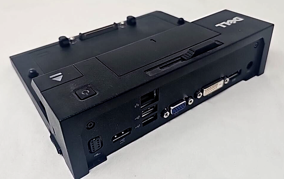 Dell PR03X E-Port II Replicator USB Docking Station For Latitude E4200 E5450