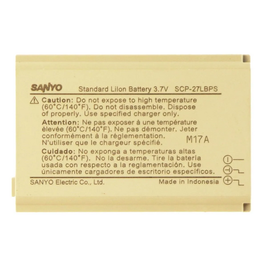 Battery SCP-27LBPS Replacement Fits Sanyo Nextel PRO-200 PRO-700 Taho E4100 27lB