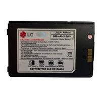 Battery LGLP-AHMM for LG Env3 VX9200 950mAh 3.7V Li-ion OEM Replacement