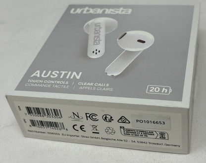 Urbanista Austin True Wireless In Ear Earbuds Portable Bluetooth Headphones IPX4