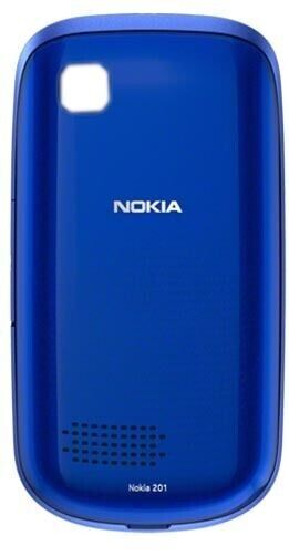 Back Door For Nokia Asha 200 201 Battery Cover Housing Standard Replacement Blue