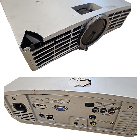 Mitsubishi HC3000 Theater Projector DLP High Definition 1000 Lumens READ