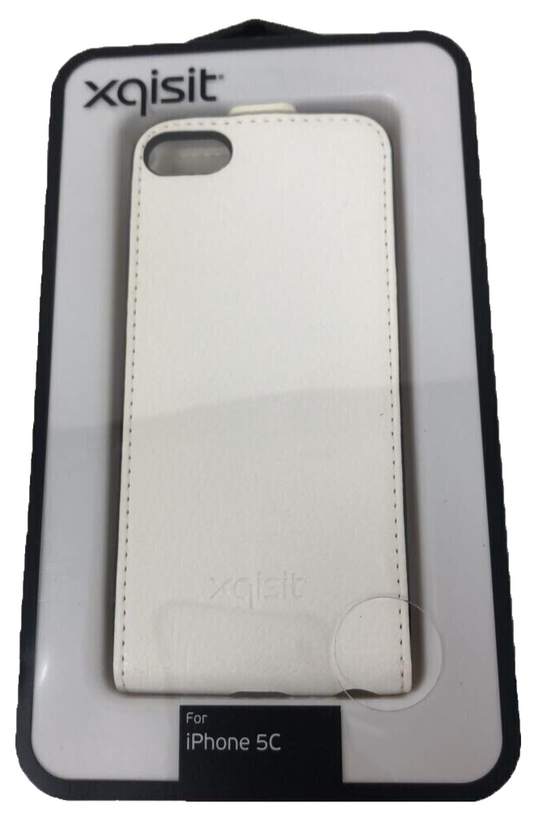 Leather White Case for Apple iPhone 5C 5S SE 1st Gen Front and Back Protection