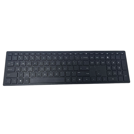 HP Lifestyle Wireless Keyboard Only Full Size for Laptop PC Missing DONGLE