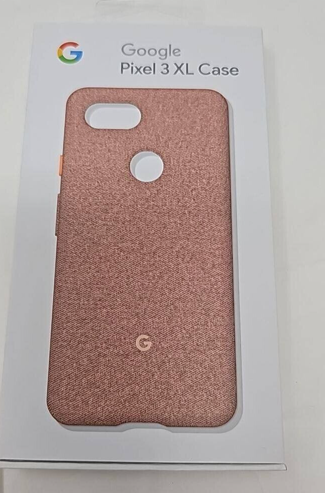 Google Fabric Case For Google Pixel 3XL Pixel 3 XL Only - Pink Moon Authentic