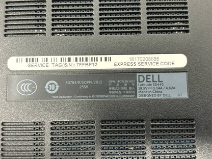 Dell Latitude E6440 256GB SSD Intel Core I5-4300M  2.6GHz 16GB Laptop READ