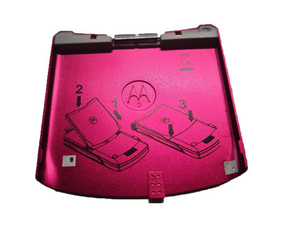 Back Door Battery Cover For Motorola Razr V3 g GSM T-Mobile Hot Pink Original