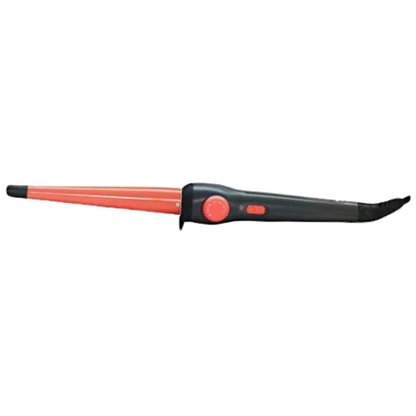 Remington Conical Slim Ceramic Hair Curling Iron Wand Infrared High Heat Orange