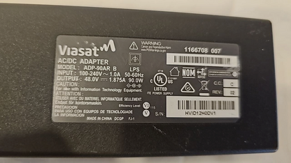 ViaSat ADP-90AR B Power Supply Adapter AC DC Charger for Modem Exede RM5110