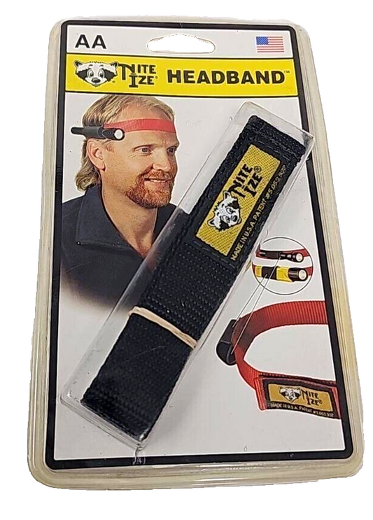 Lot 5 Nite Ize Headband Maglite Hands Free Holder Flashlight to Head Lamp Band