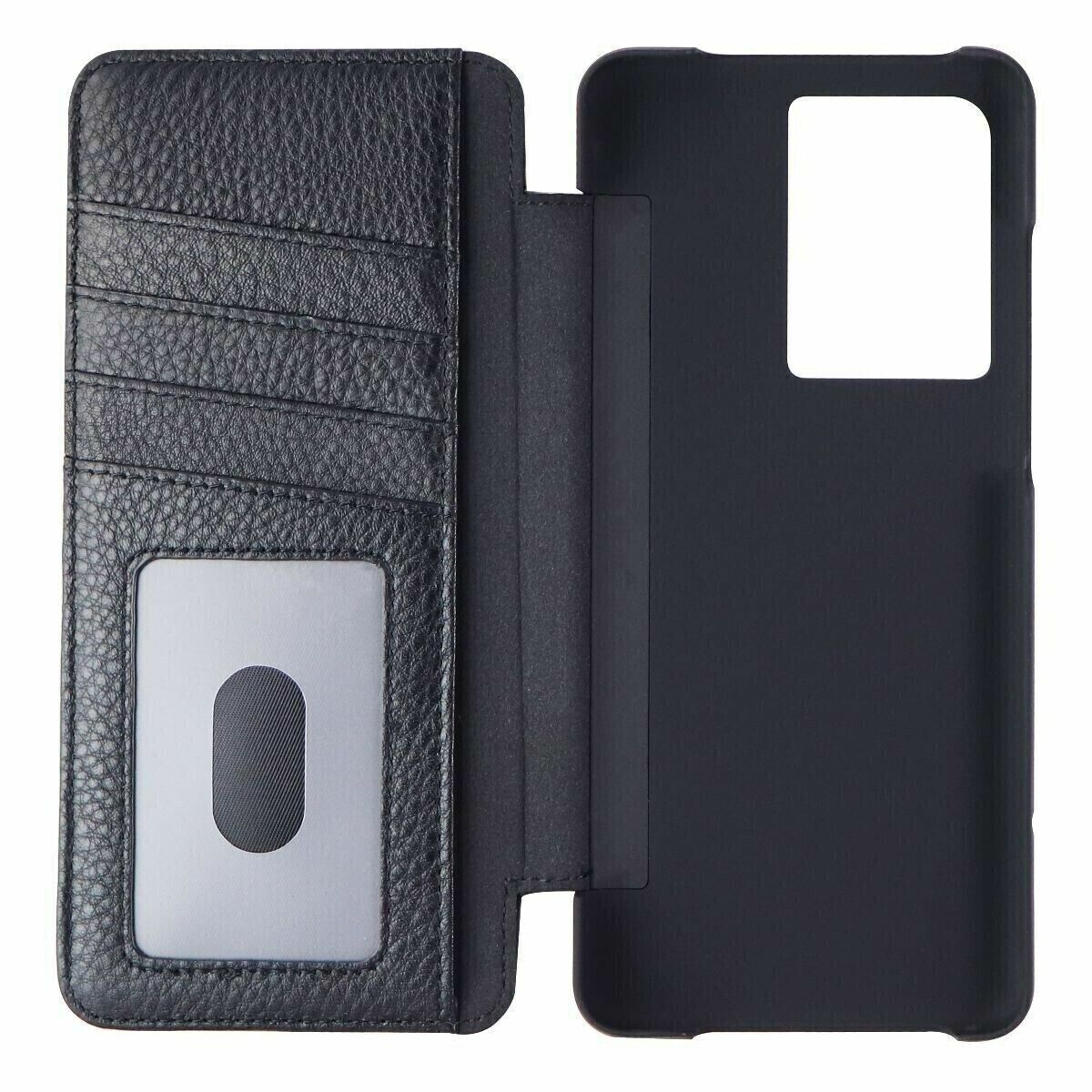 Leather Wallet Folio Case Samsung Galaxy S20 Ultra 5G Cover Black Mate SM-G988